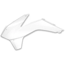 Cycra PowerFlow Shrouds for KTM - White 1CYC-1899-42
