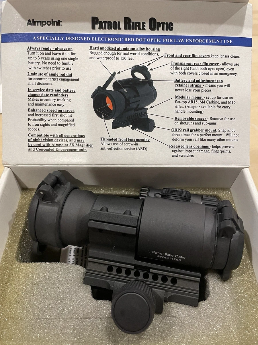 Aimpoint PRO Hunting Red Dot & Laser Scopes for sale - eBay