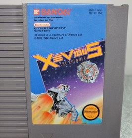 Xevious NES Vintage Nintendo solo cartuccia testata e funzionante no manuale 3 viti