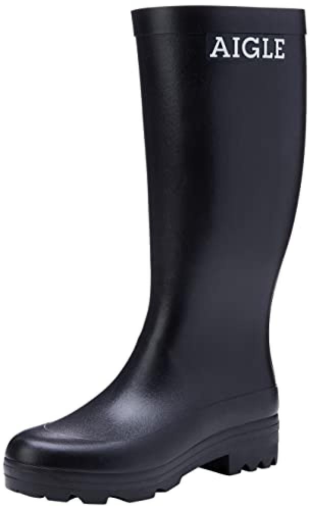 (TG. 44 EU) Aigle ATELIER AIGLE Stivali in gomma da Uomo, Nero, 44 EU - NUOVO