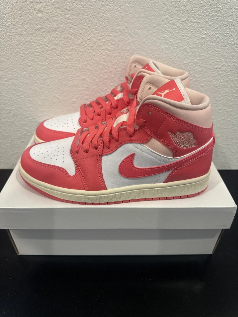 Jordan 1 Mid Strawberries and Cream W for sale | eBay