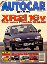 AUTOCAR MAGAZINE 08-JUL-92 - Fiesta XR2i 16v, Mazda RX-7, Nova TD, Peugeot 106