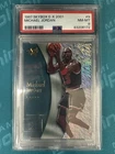 SkyBox E-X 2001 1997 Michael Jordan #9 Chicago Bulls PSA 8 Graded Card