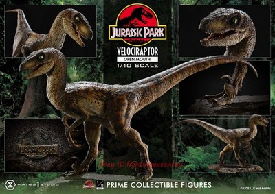 Prime 1 Studio P1S PCFJP-07 Velociraptor Open Mouth 1/10 Dinosaur Model INSTOCK