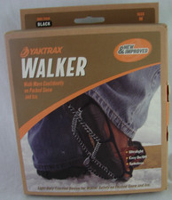New Yaktrax Walker Size Medium Men Shoe 9-11 Women Shoe 10.5-12.5 Metal on Ice