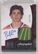 2010 Upper Deck The Cup Rookies Level 1 /249 Brandon Pirri #153 Patch Auto 2d8