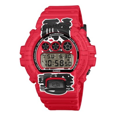 Casio Herrenuhr G-Shock Sportuhr 50 mm DW-6900AKA-4ER