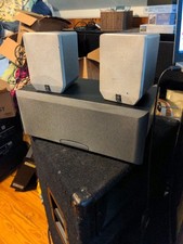 Sony  Center Yamaha Left And Right Good Sounding Shop Speakers