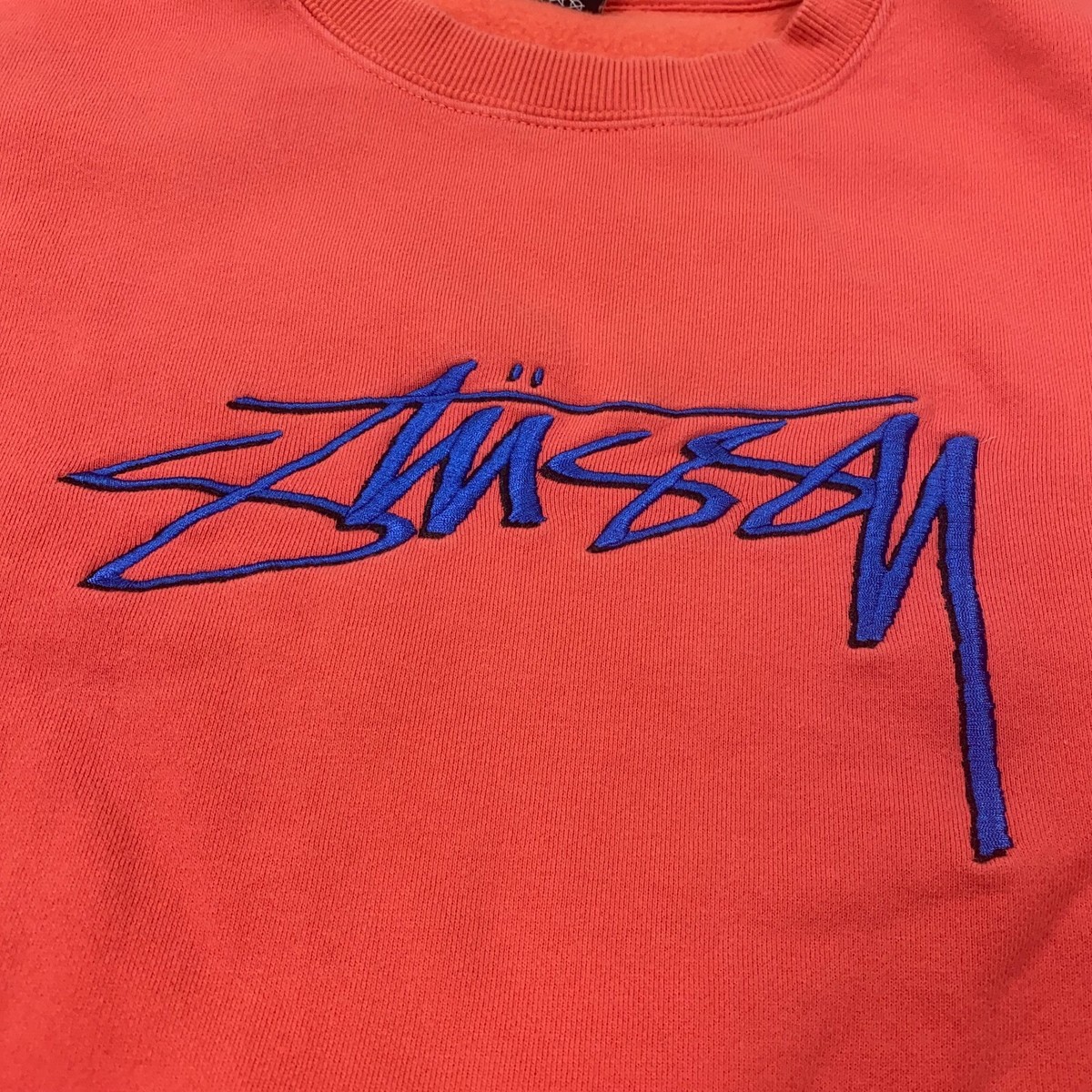 【archive】Stussy Smoothstock Sweat-shirt Stussy Smooth Stock App. Crew Mens XXL Pale Red Sweatshirt