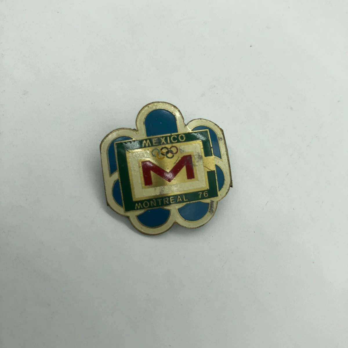 Pin's Olympique Rare Mexique 1968 - Avec étui - Collection Vintage