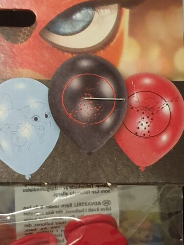 6 Stück Latexballons Miraculous Ladybug - Bild 1 von 2