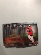 2017 bowman chrome DL Hall 12 card lot