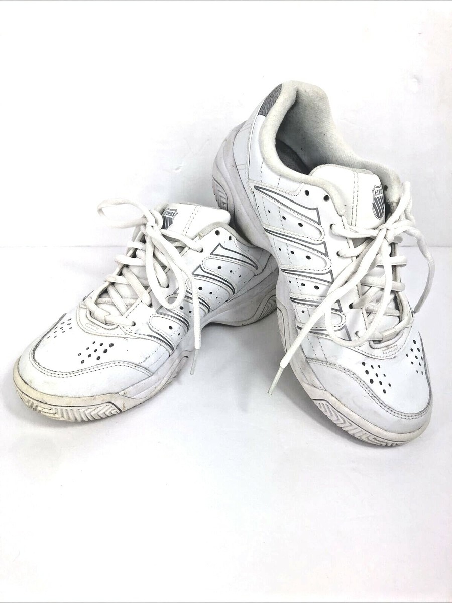 K-Swiss Grancourt II Women’s Tennis Shoes White 92648155 Low Top US size  1/2