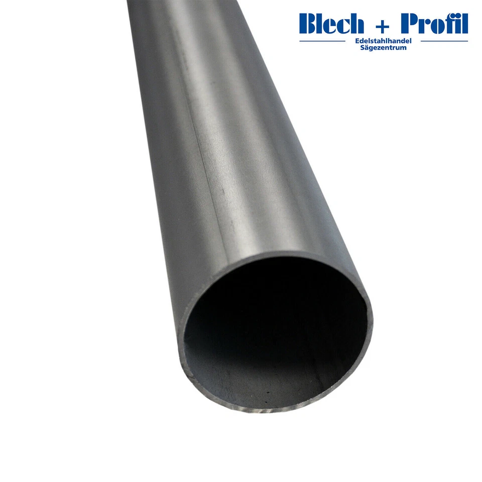 Edelstahl Rohr Ø 15-80mm Rohr 1.4301 Auspuff / Leitungsrohr V2A 500mm - 6000mm - Bild 3 von 4