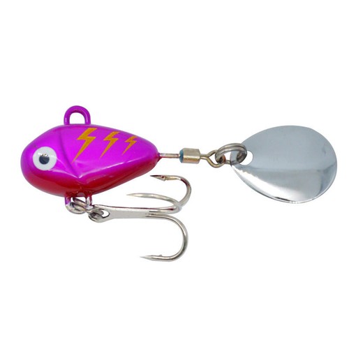 5PC Rotating Artificial Bait Lure VIB Sequined Hard Bait Suit 10G Fish Lead - Picture 8 of 10