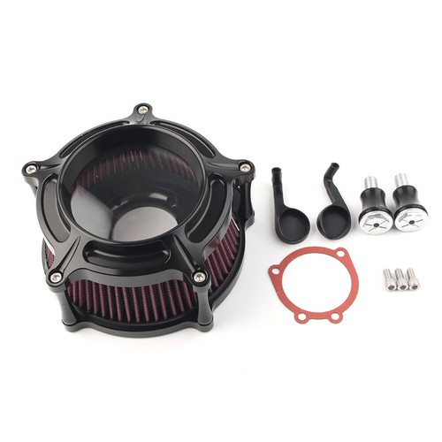 Gloss Black Air Cleaner Filter For Harley Sportster XL883N XL1200X