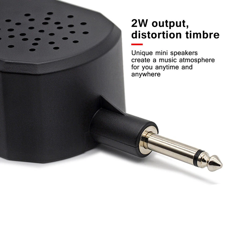 JOYO JA-01 Mini Guitar AMP Portable Electric Guitar Amplifier Clean & Distortion - Image 3 of 4