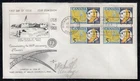 Canada Scott 479 Blk 4 Rose Craft FDC - Meteorological Service