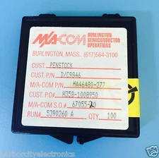 100x MA46480-277 MA-COM CAPACITANCE DIODE VHF-KA BAND 3.7PF 22V HYPERABRUPT VARI