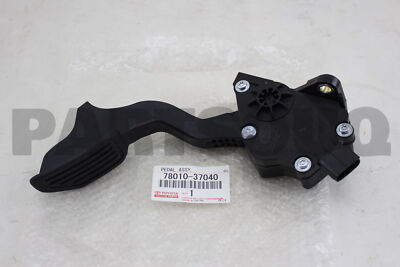 'k　703540 7801037040 Genuine Toyota PEDAL ASSY, ACCELERATOR 78010-37040 | eBay