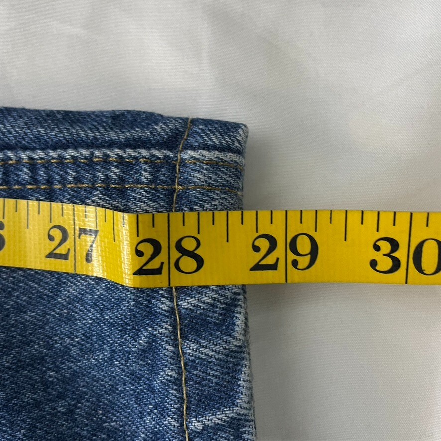 Carhartt Blue Denim Straight Leg Loose Fit Jeans Size 48 X 30 Men&rsquo;s