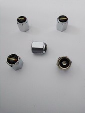 Set Of 5 Wheel Tire Caps Air Valve Stem Cover For Nissan Nismo Truck Car
