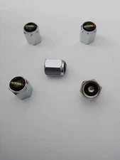 Set of 5 Wheel Tire Caps Air Valve Stem Cover For NISSAN NISMO Truck Car 