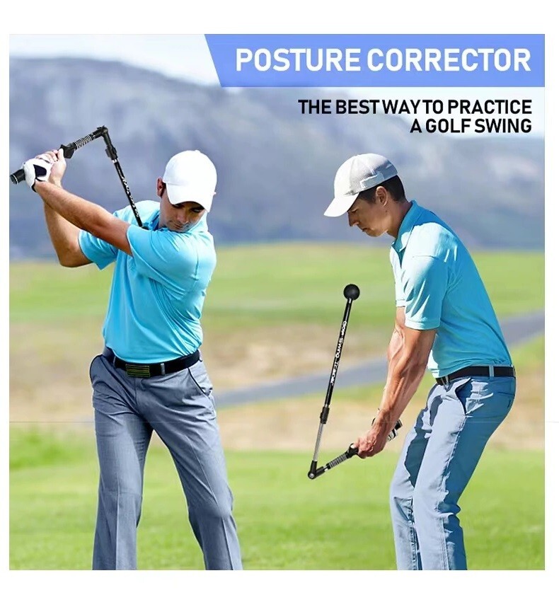 Golf Swing Motion Correct Trainer Gesture Aid Training posture - Main Image