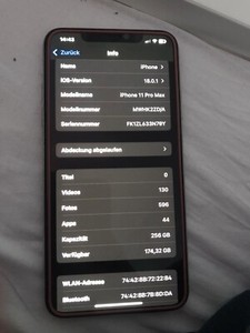 Apple iPhone 11 Pro Max - 256GB - Midnight Green (Ohne Simlock) (CDMA+GSM)