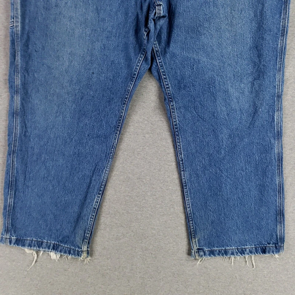 Saddlebred 44x30 Carpenter Blue Jeans Classic 100% Cotton Denim Work Pants - Image 2 of 4