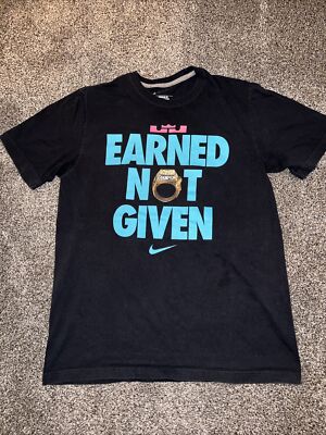 Nike LeBron South Beach Earned Not Given Championship Ring
