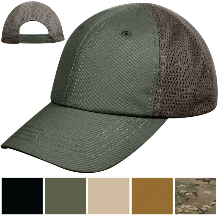 Tactical Mesh Cap Adjustable Military Lightweight Summer