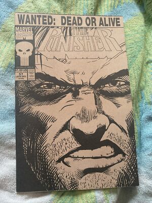 THE PUNISHER # 57 1991 WANTED DEAD OR ALIVE