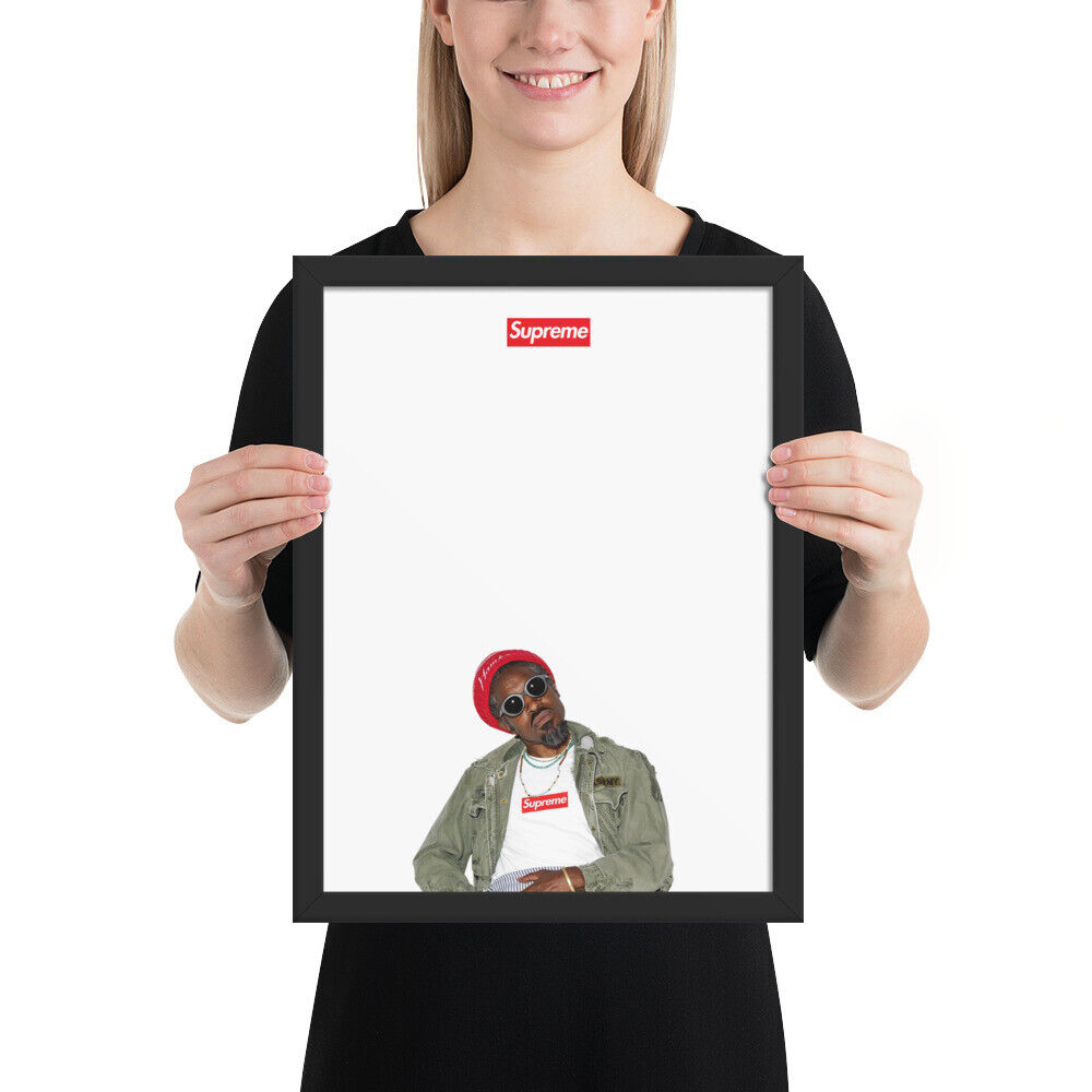 Andre 3000 Supreme Framed poster