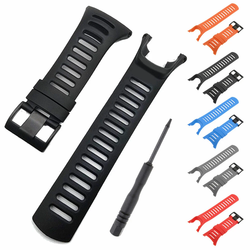 For SUUNTO Ambit2 S Red Ambit3 Smart Watch Band Replacement Rubber