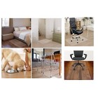 Modern 30 x 48' Chair Mat - Clear Pvc Protector for Hardwood & Other Floors