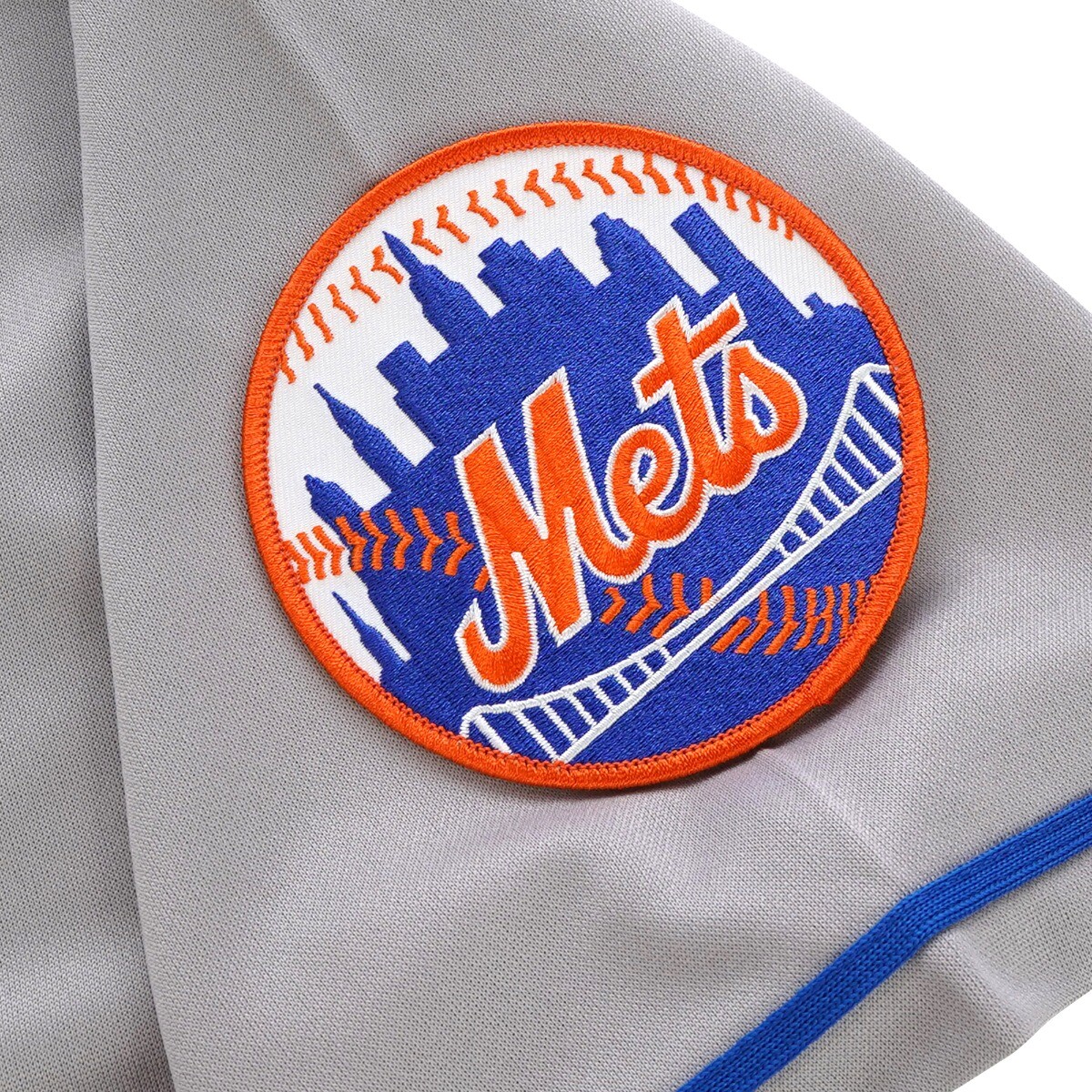 Gary Carter New York Mets Grey Road Jersey w/ Team Patch Gary Carter New York Mets Grey Road Jersey w/ Team Patch