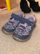 oshkosh bgosh toddlwe ahoes girls blue and purple size 5