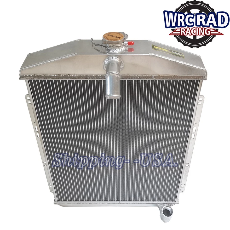 Radiador de aluminio CC42OL para Oldsmobile serie 68 76 78 98 1942-1948 3,9 L 4,2 L Foto 4 de 4