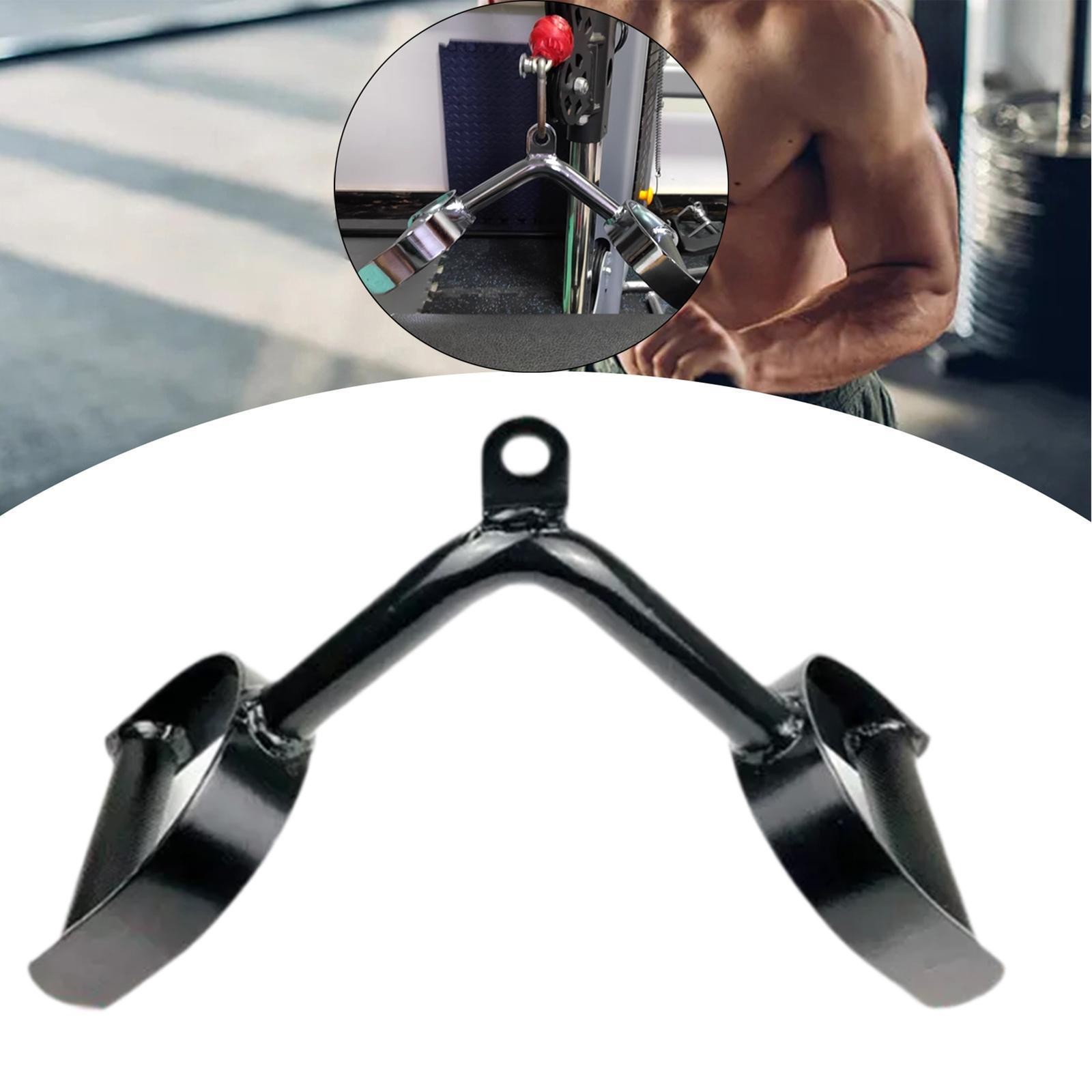 TRICEP Premere La Barra Verso Il Basso con Una Maniglia Scorrevole, Una Barra a