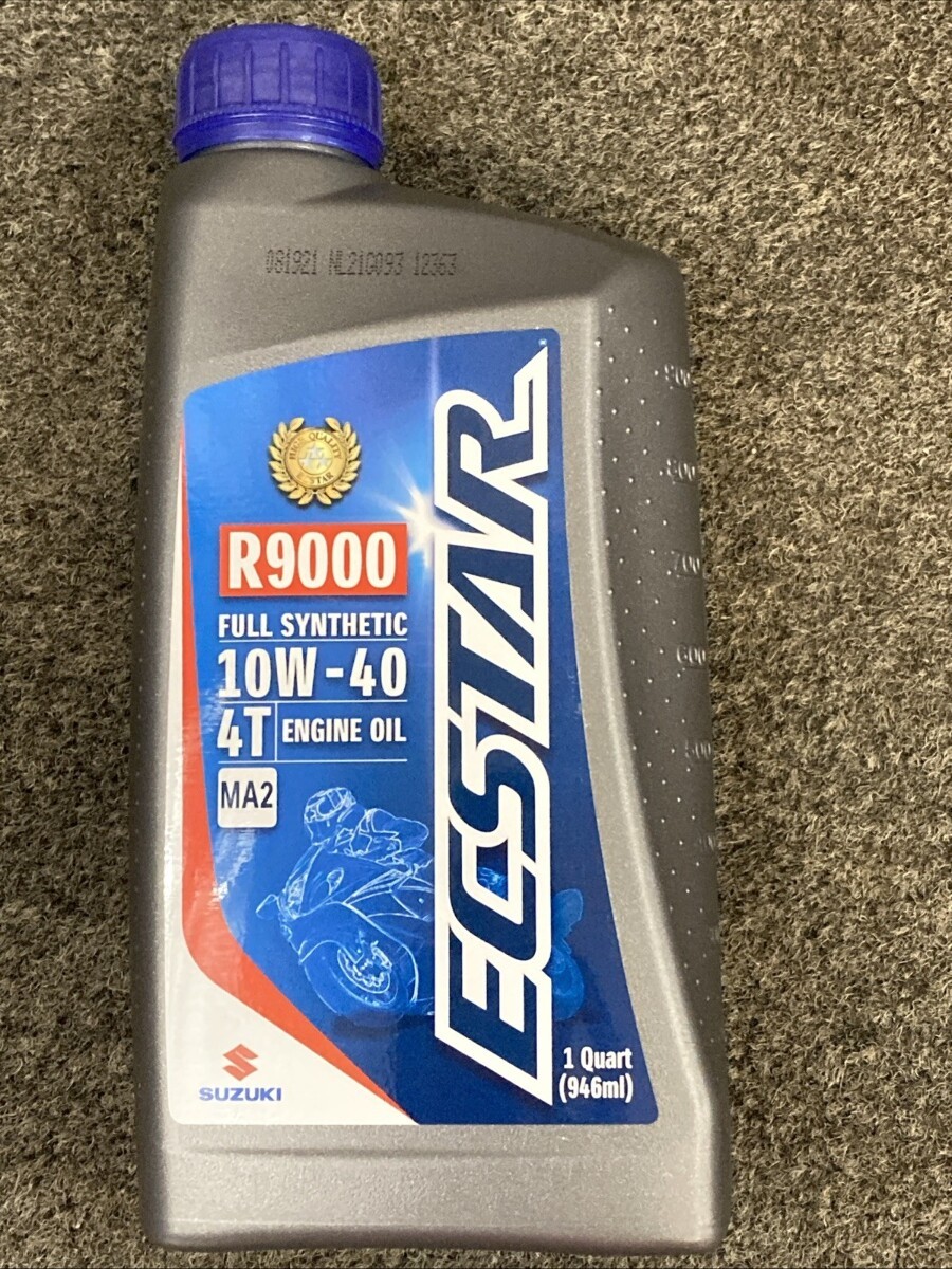 NEW GENUINE SUZUKI 990A0-01E40-01Q ECSTAR R9000 FULL SYN. 10W - 40