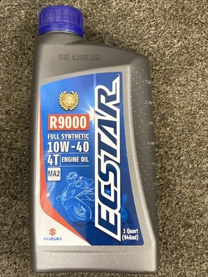 Suzuki Ecstar R9000 Motorcycle Full Synthetic Engine Oil 10w40 1