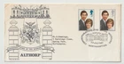 22/7/1981 UK GB FDC - Royal Wedding 1981 - Althorp - Althorp Special Postmark