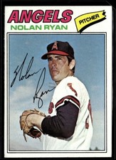 1977 TOPPS #650 NOLAN RYAN ANGELS