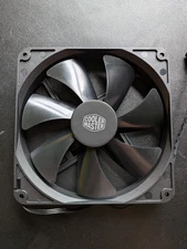 Cooler Master Black 140mm 1200RPM PC Case Fan - Stock Fan - NO RGB/Lights