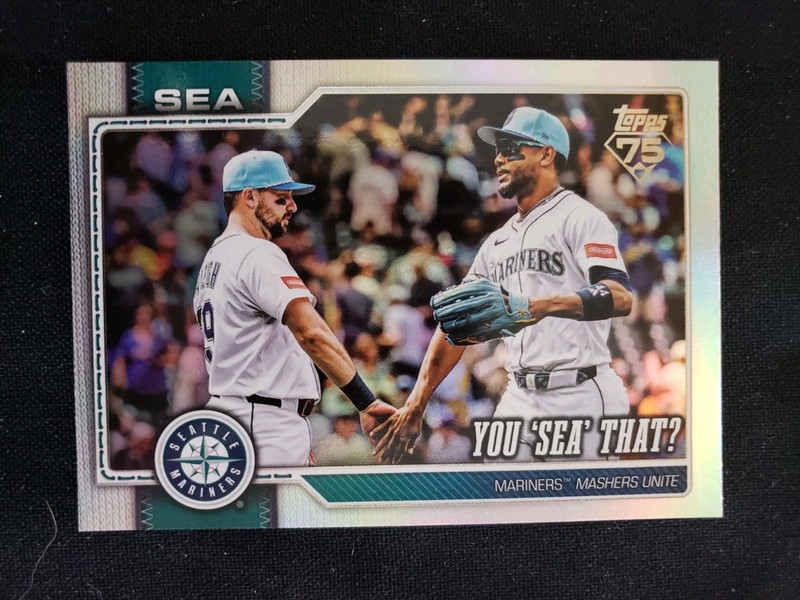2026 Topps Series 1 Mariners Mashers Unite #168  Foil Rodriguez Raleigh