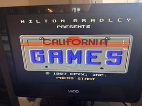 California Games (Nintendo Entertainment System NES, 1989) Authentic Tested