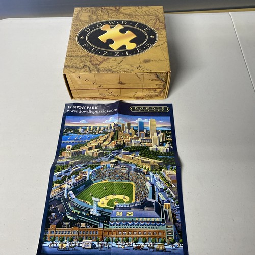 Dowdle Folk Art Puzzle - Fenway Park in Boston - piece count and size not listed