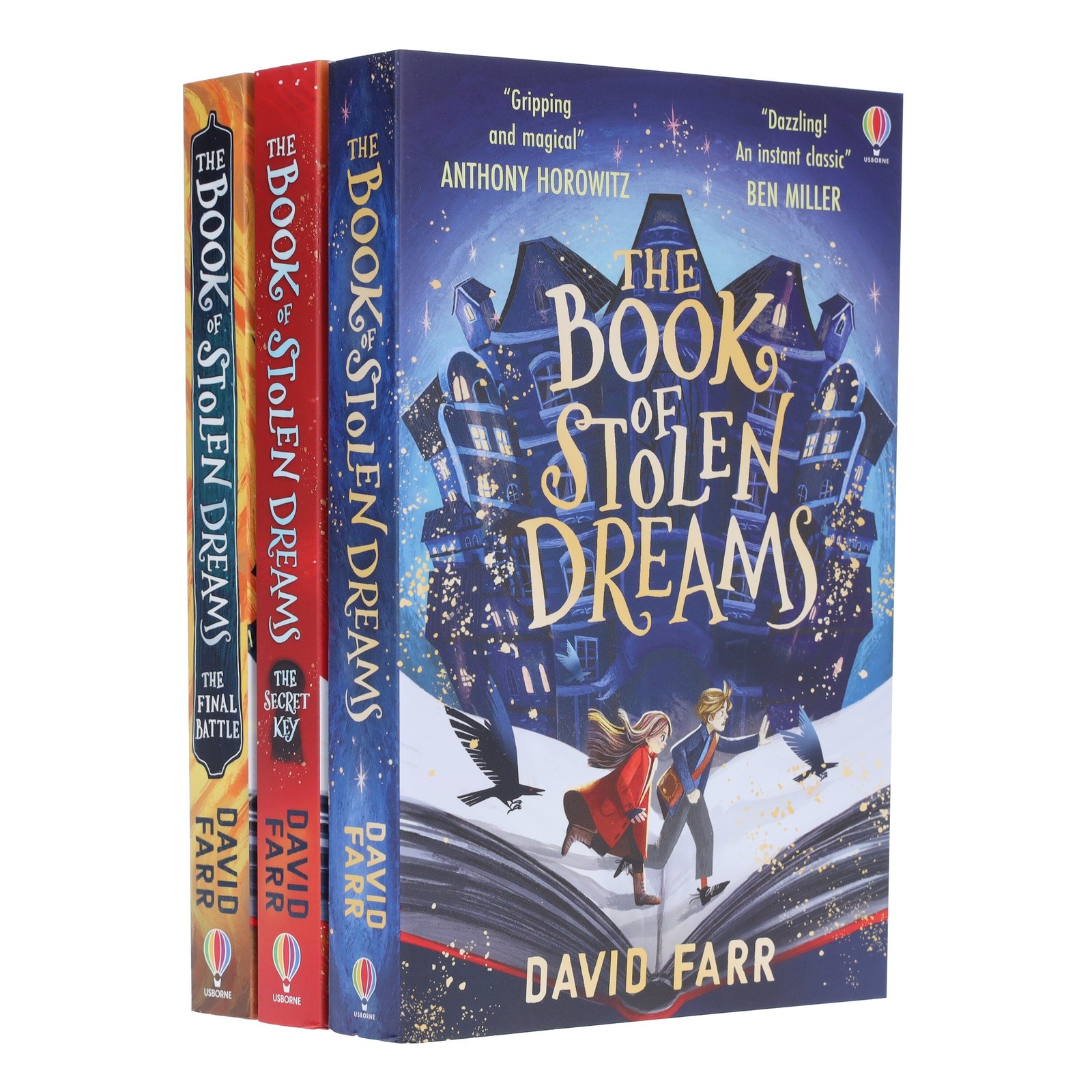 The Stolen Dreams Adventures By David Farr 3 Books Set - Ages 9-12 - Paperback