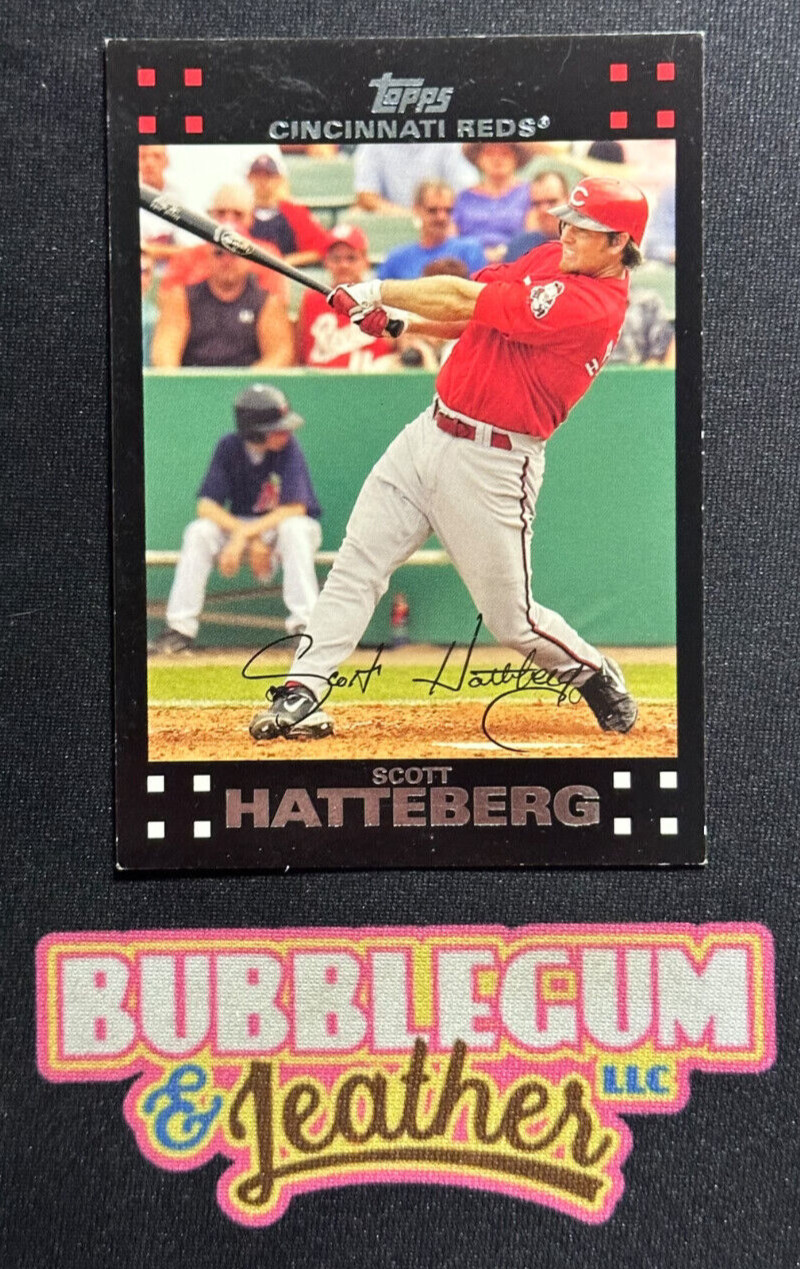 2007 Topps Baseball Scott Hatteberg Team Set Card #CIN2 Reds NM-